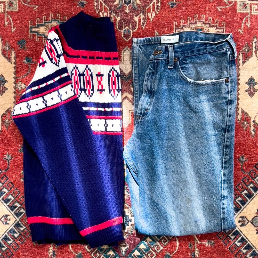 70s Fairisle JC Penney Crewneck Sweater